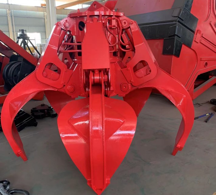 電動(dòng)液壓多瓣抓斗